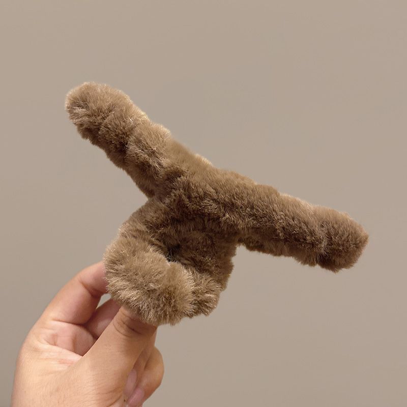 Furry Grip Deep Coffee 13cm