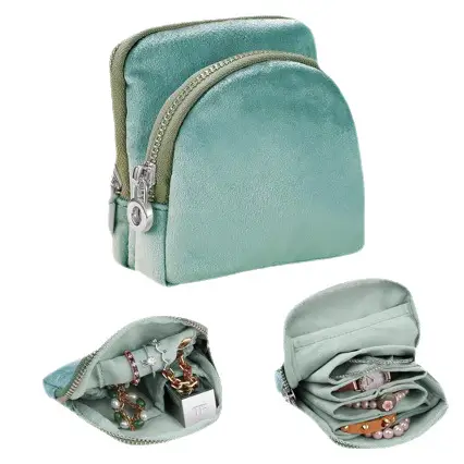 Jewelry Organizer Bag  Travel Portable Zippered Jewelry Pouch By Hu Yanbin