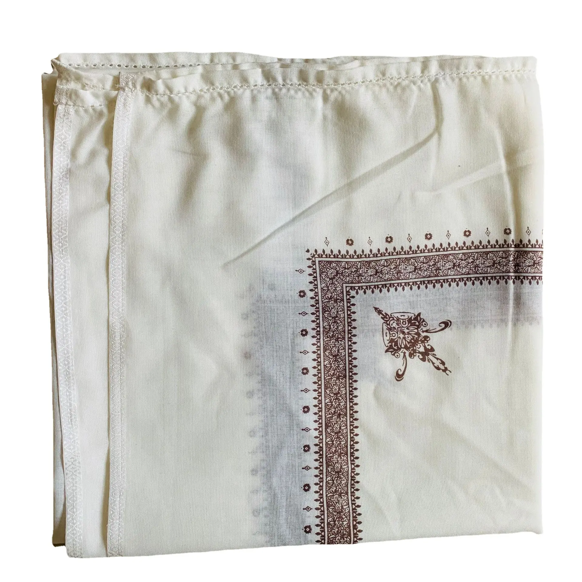 Printed Square Scarf Men's