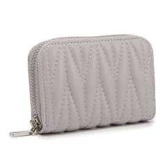 Women's Wallet Anti-magnetic Multi-colour Mini - Grey - View 1