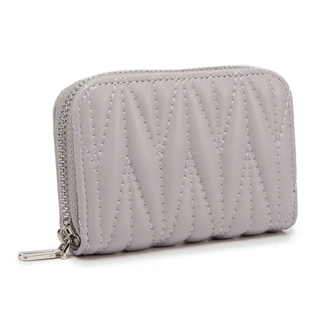 Women's Wallet Anti magnetic Multi color Mini Gray - Shop at LoveMi