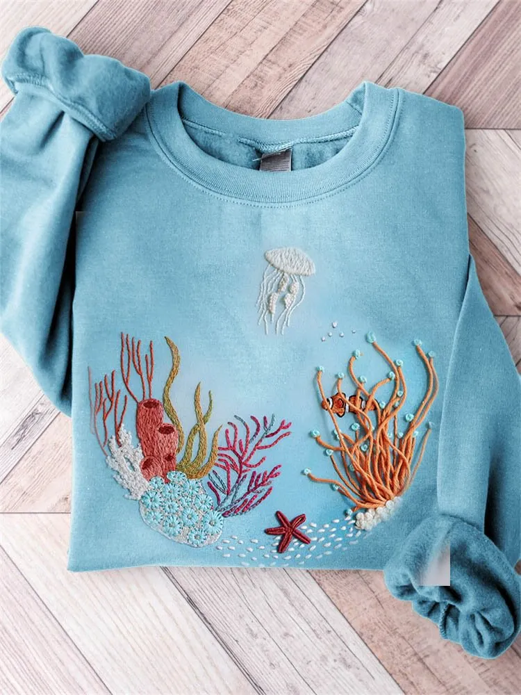 Digital Printing Christmas Sweater For Women - Wy092782-Xl
