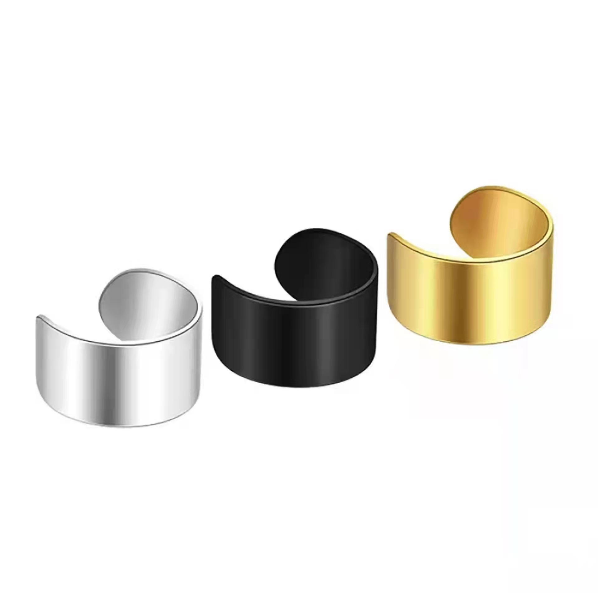 Personalized Minimalist Loop Ear Bone Clip Hip-hop