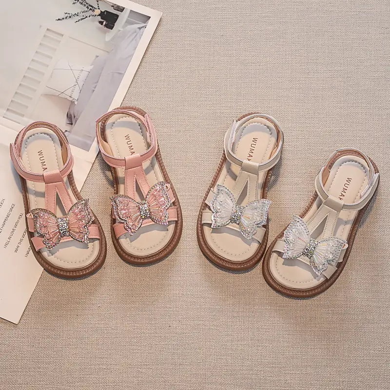 Girls' Fashion All-matching Baby Bowknot Shoes