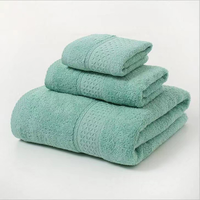 6-Piece Thick Absorbent Pure Cotton Towel Set