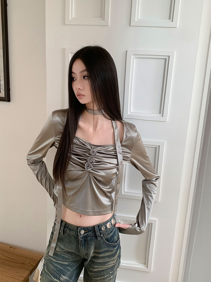 Women's Slim Fit Slimming Bottoming Top