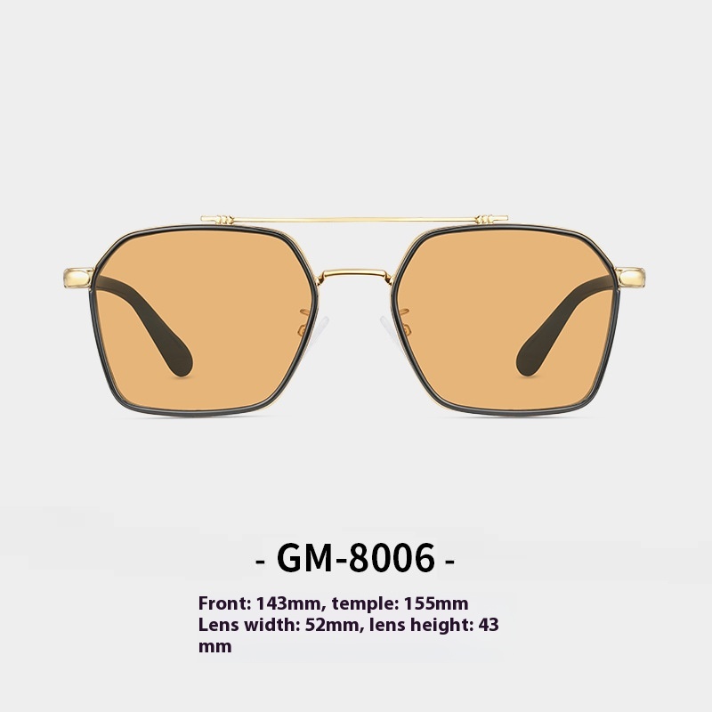 New Same Brown TR90 Sunscreen Sun Shade Sunglasses Gm8006 - Shop at LoveMi