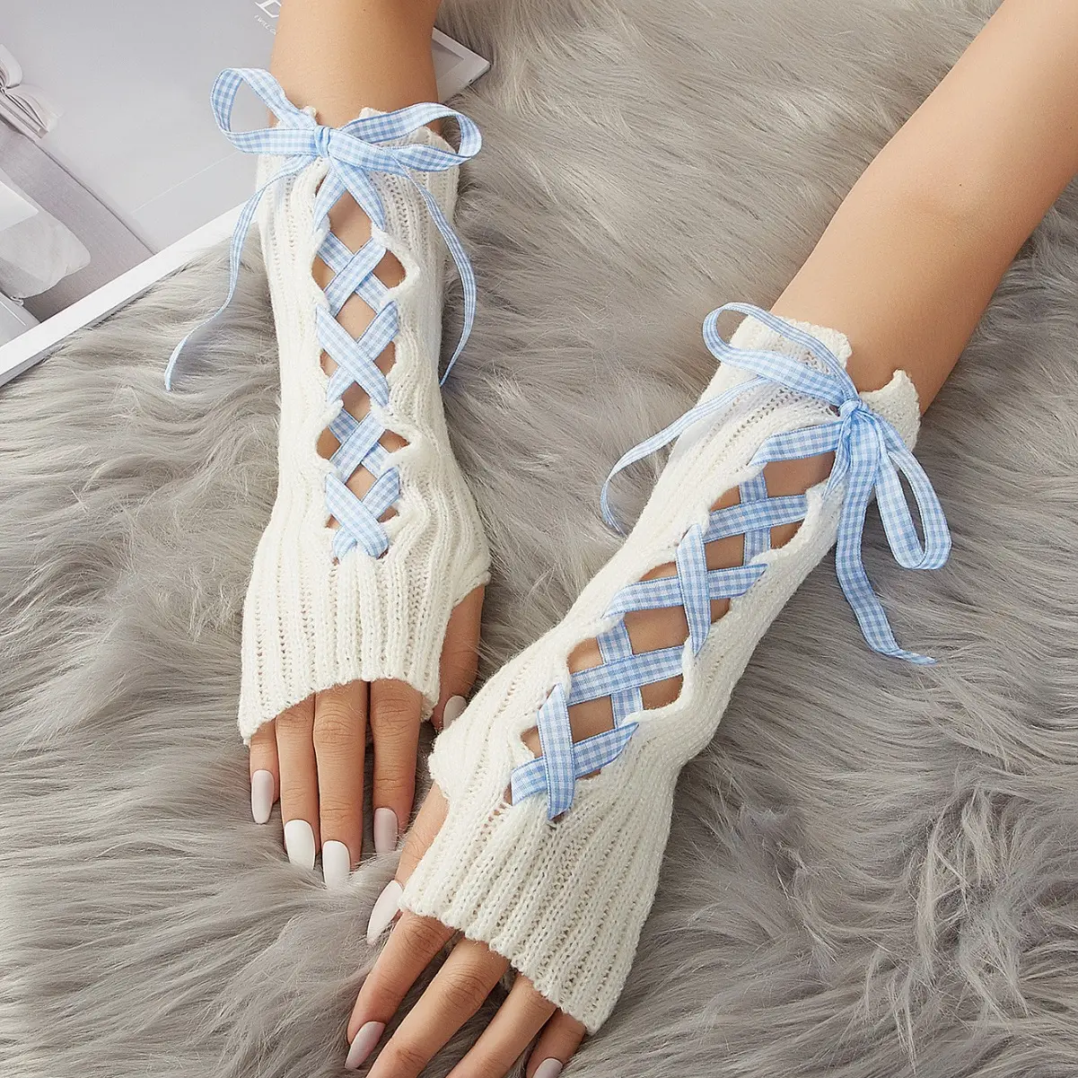 Winter With Strap Warm Gloves