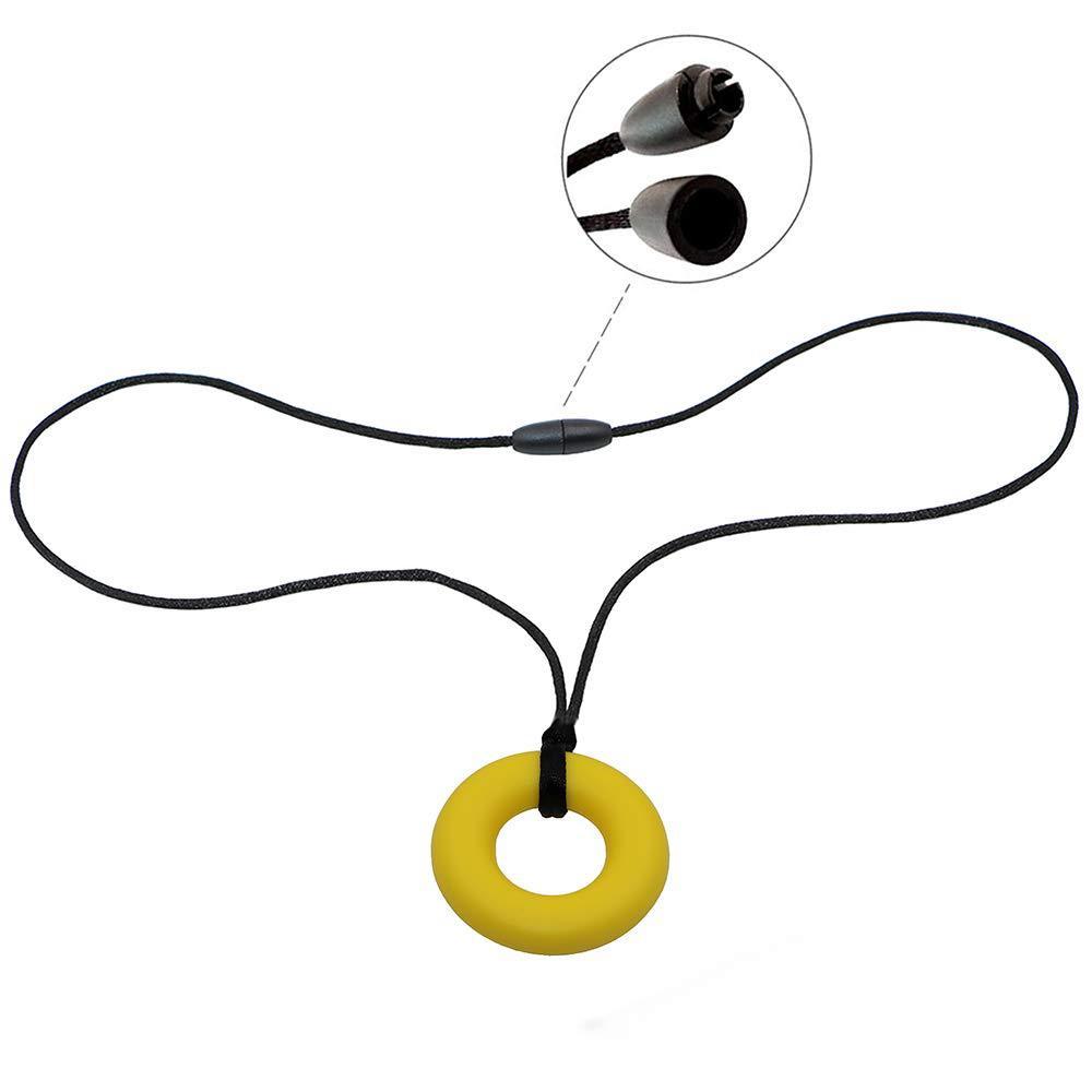 Sensory Chewable Pendant Necklace Toy 8