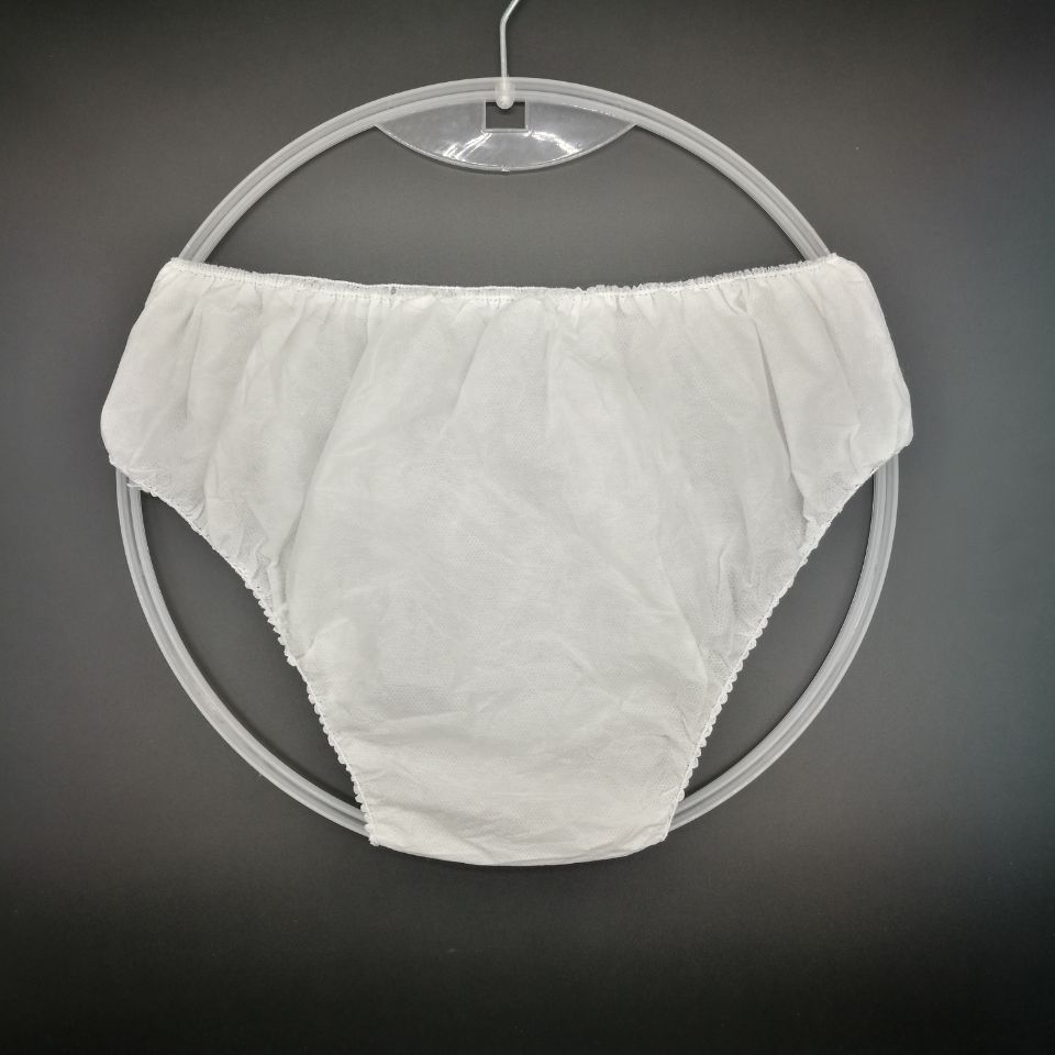 Disposable Underwear Bathing Shorts Thickened Single-pack Double-layer Non-woven Fabric Paper