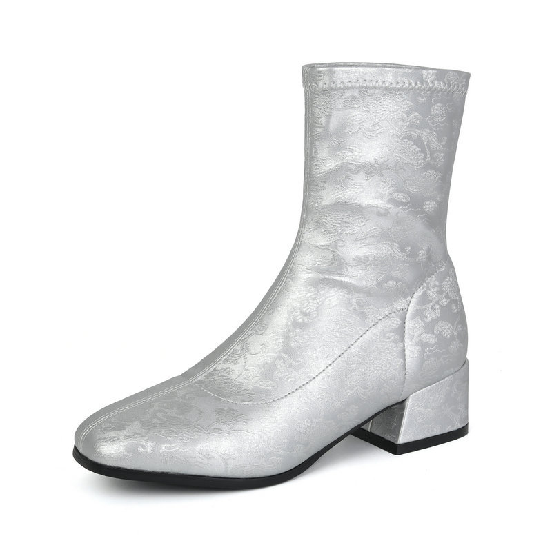 New Chinese-style Womens Shoes French- Elegance Fashion Booties