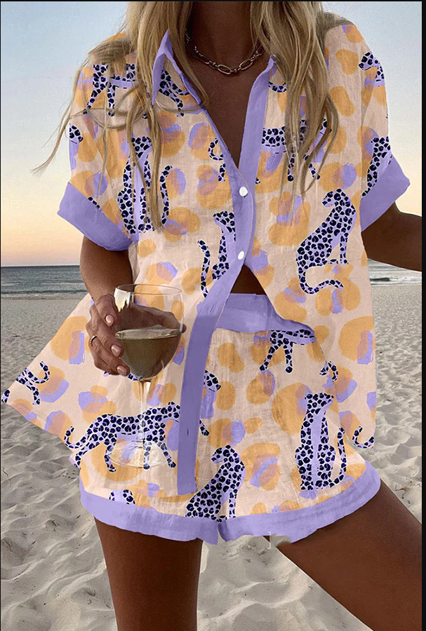 Personalized Gorgeous Digital Printing Casual Summer Women's Clothing