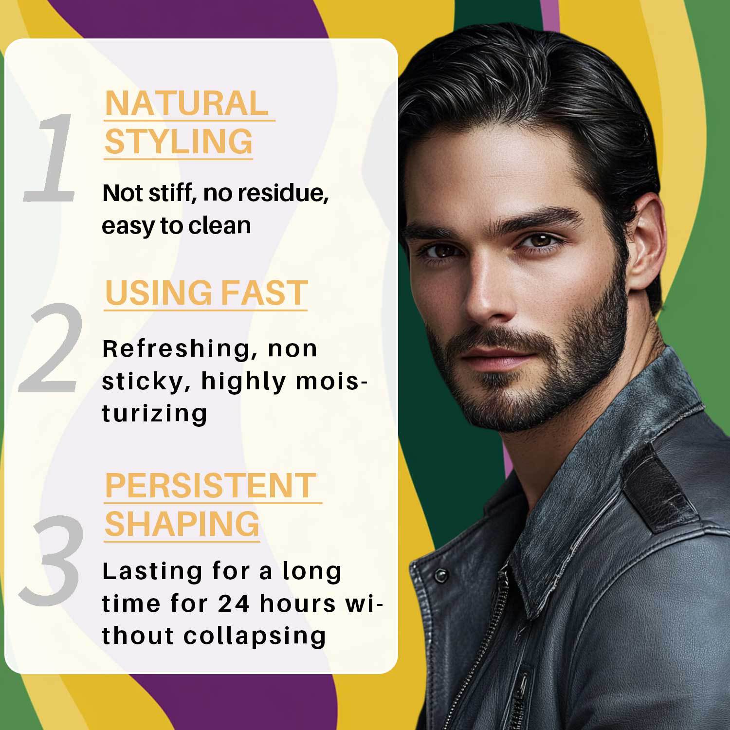 Title 3, Solid Pomade Shaping Fragrance Natural