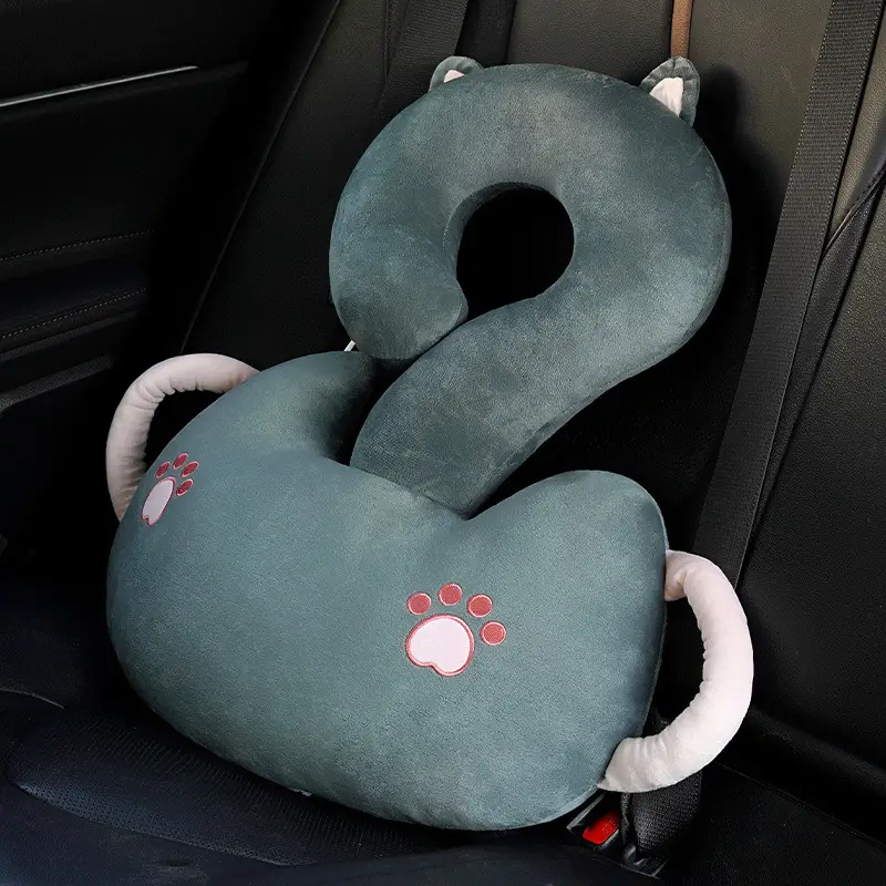 Cartoon Question Mark Animal Hug Car Cushion Pillow
