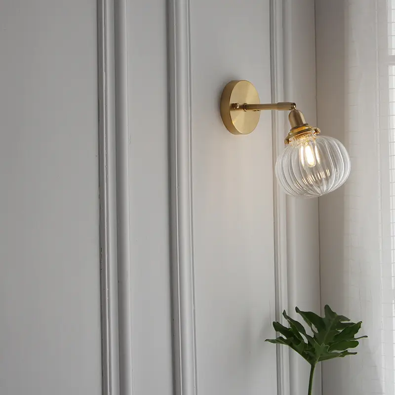Creative Living Room Bedroom Pumpkin Glass Wall