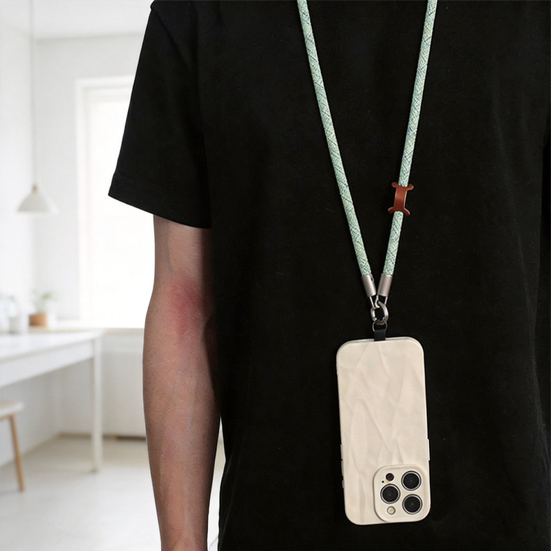 Premium-feel Cotton Cord Phone Lanyard