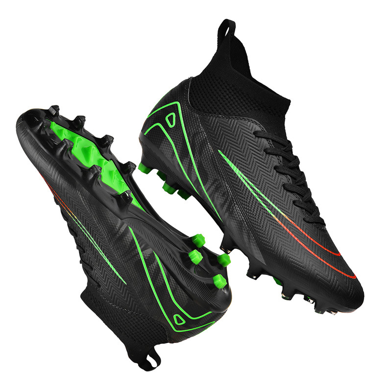 High-Top Football Cleats AG Turf Cleats Long-Stud Training Shoes 14 High-Top Football Cleats AG Turf Cleats Long-Stud Training Shoes