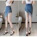 Twill Tassel Skirt