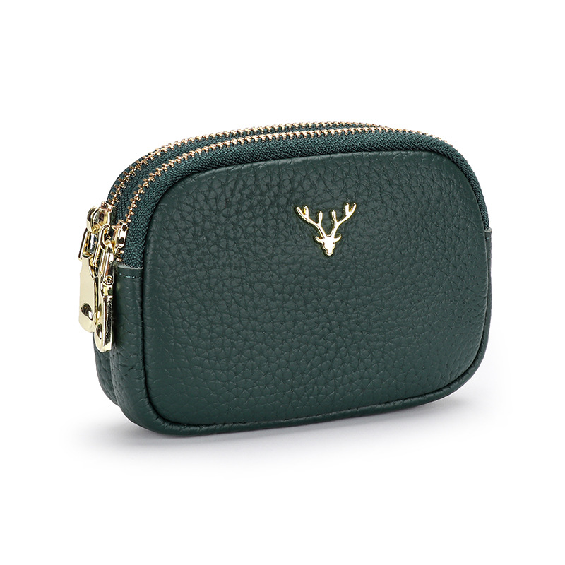 Women's Genuine Leather Coin Purse Petite Cute And Handheld Mini Size - Image 6