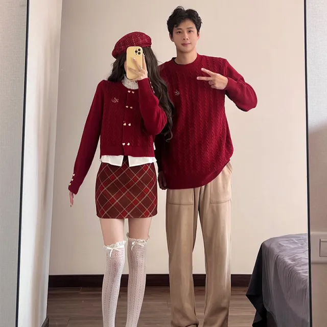 Women's Fake Two Pieces Sweaters Top Men'S Sweater - Shop at LoveMi