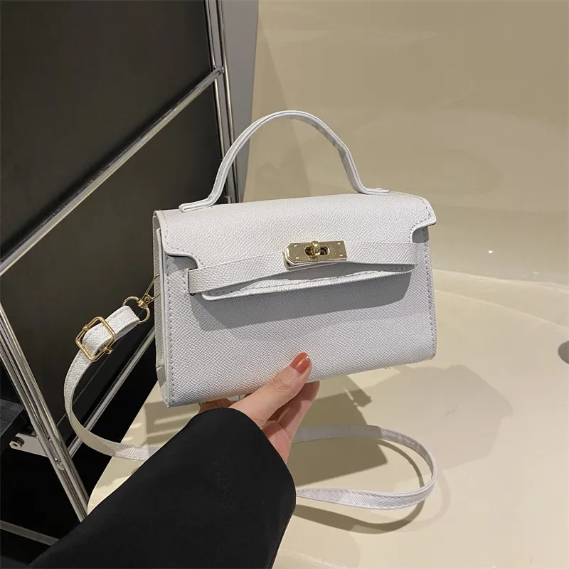 Women's Shoulder Messenger Bag - White
