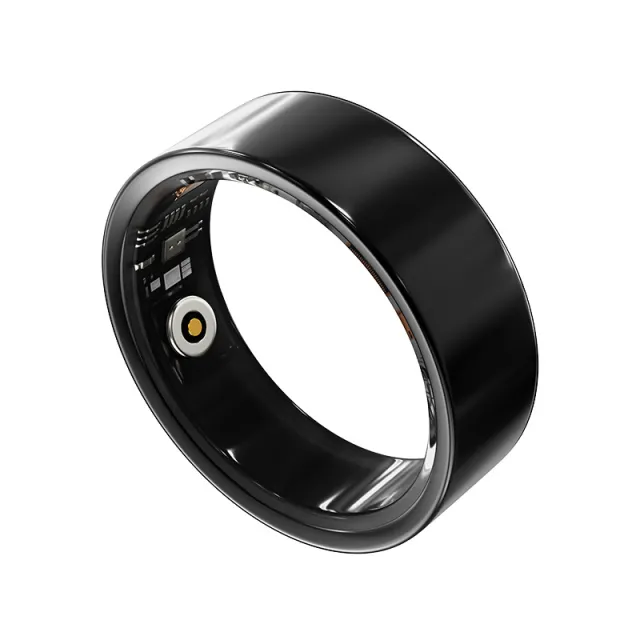 Heart Rate Blood Oxygen Health Monitoring Ring Black - Shop at LoveMi