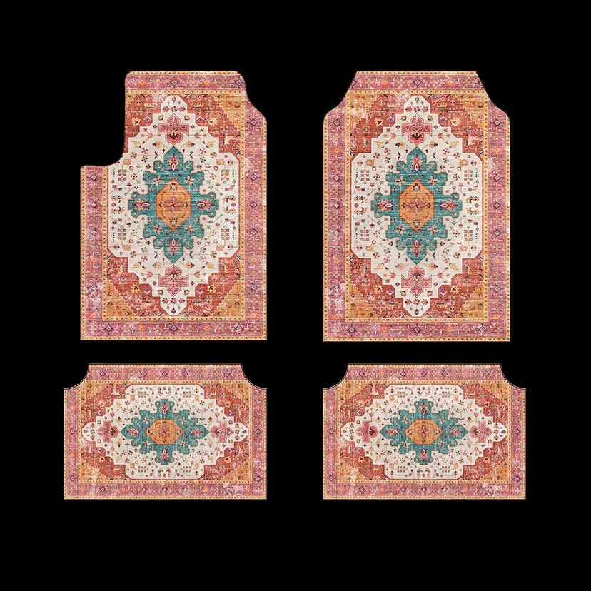 Retro Persian Dust-proof And Stain-resistant Car Foot