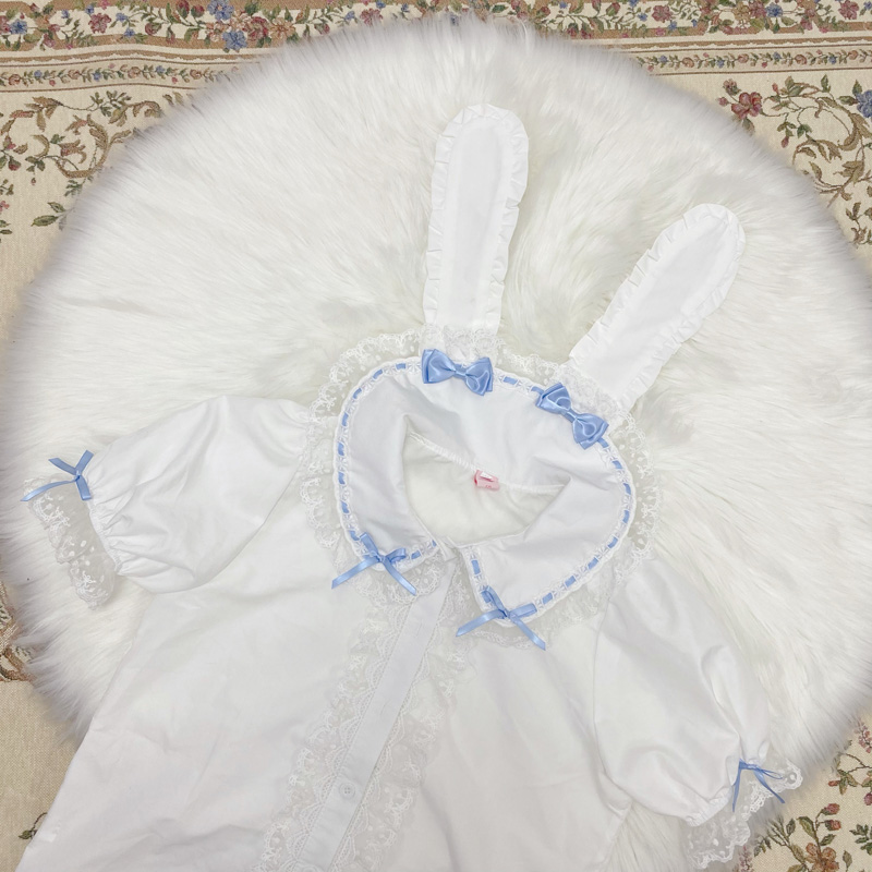 Title 11, Cute Japanese Soft Girl Lolita Rabbit Ears All-...