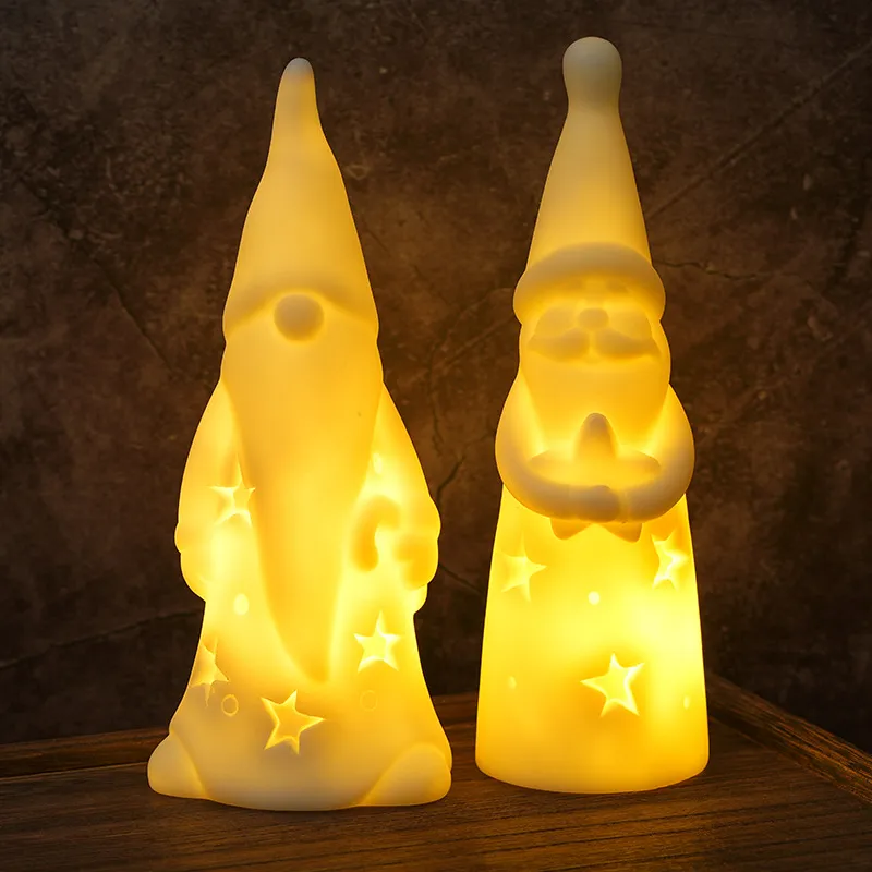 Christmas Night Lights Creative Bedside Lamp LED Candle Light – image 3