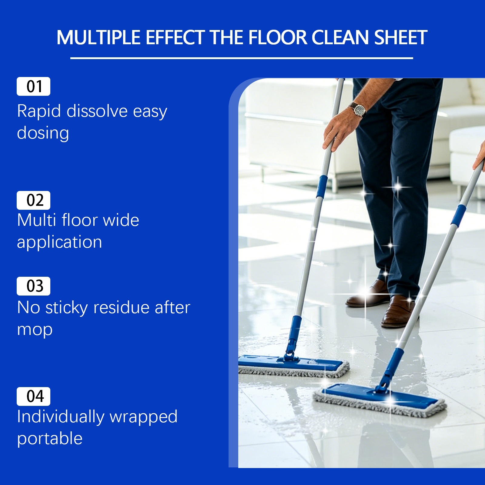 Multiple Effect The Floor Clean Sheet