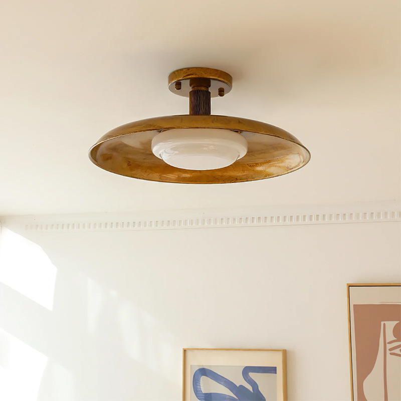 American Retro Entrance Foyer Balcony Ceiling Lamp - Image 3