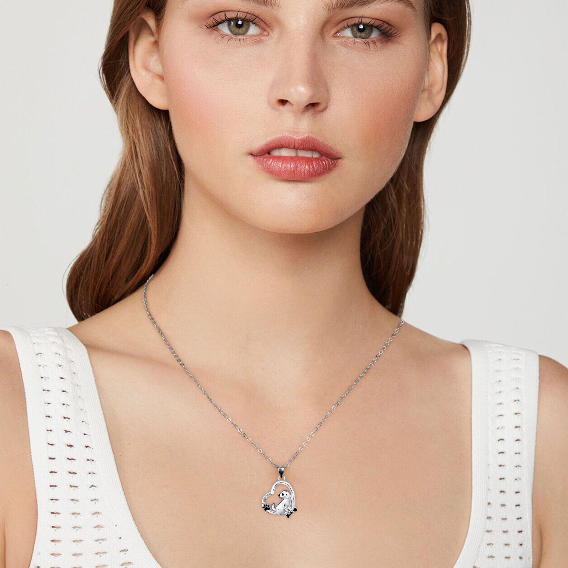 Puppy Necklace Women's Light Luxury Minority High-grade