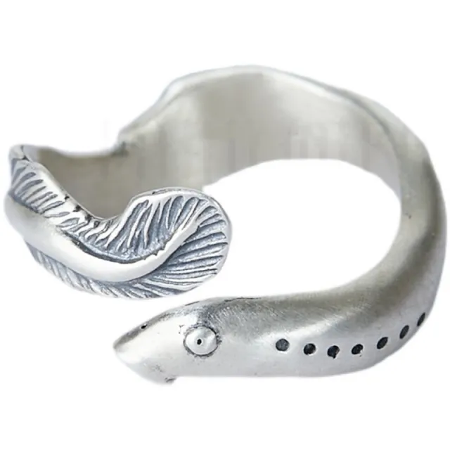Ring With Unique And Niche Design, Standing Out From The Crowd Eel - Shop at LoveMi