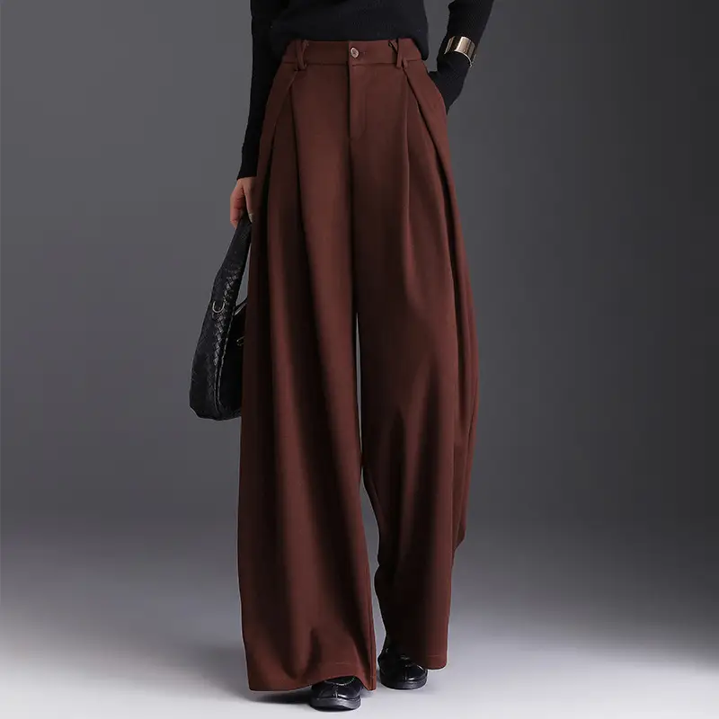 Relaxed-fit Casual Pants For Work And Everyday Wear