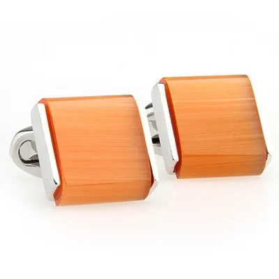 Opal Cufflinks Business Elite French Style Cufflink