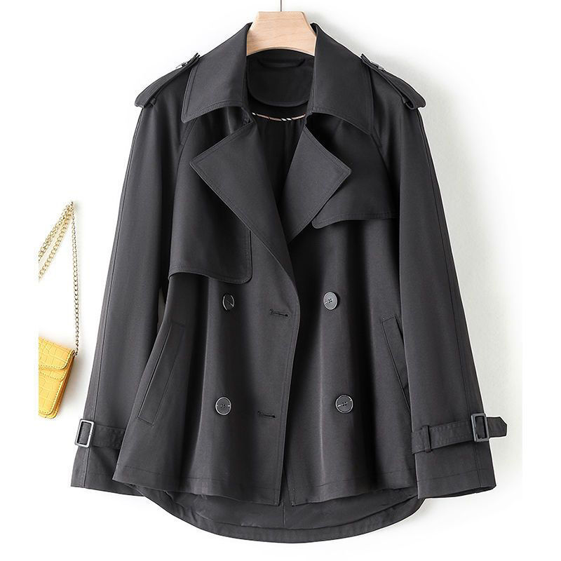 Short British Loose Drooping Coat