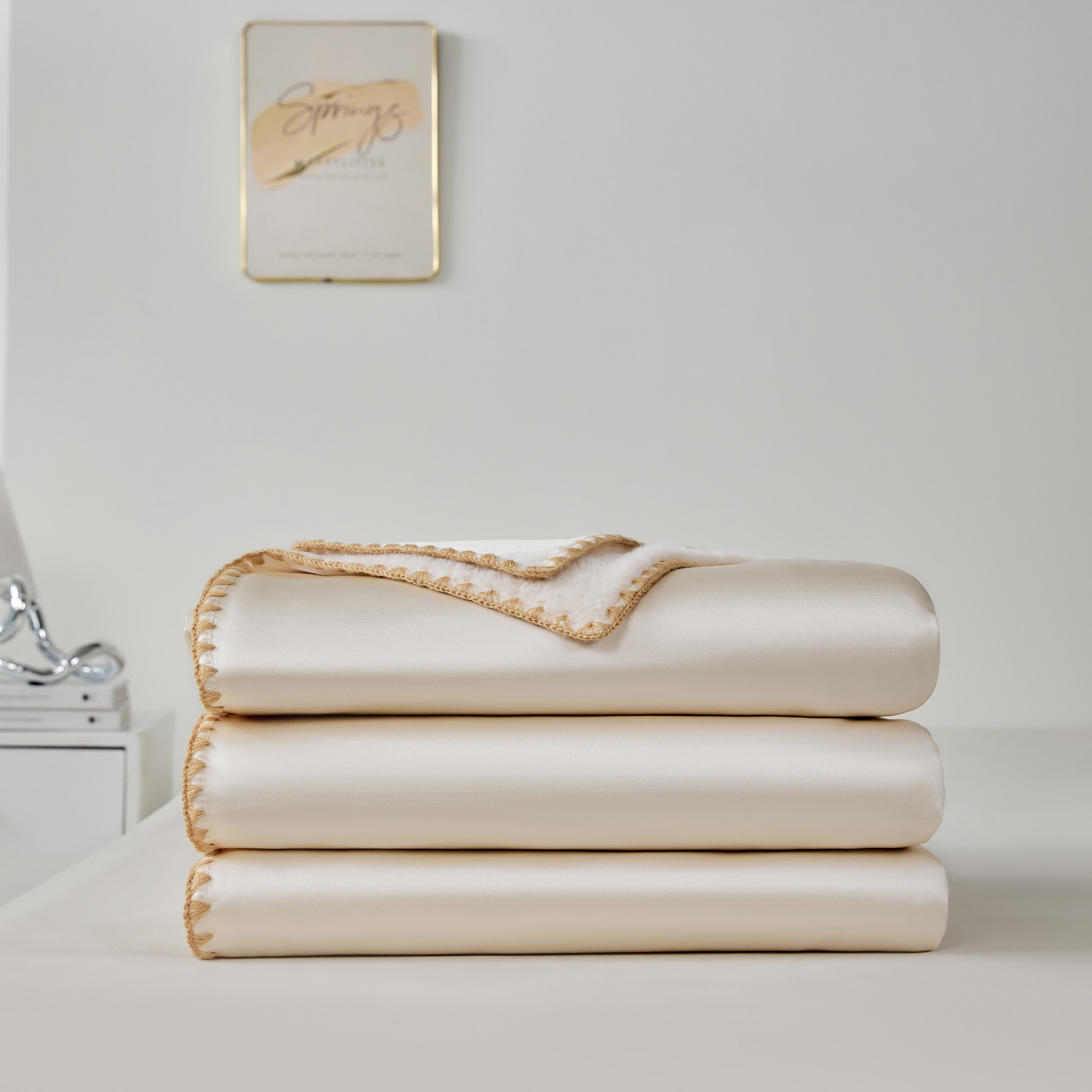 Ice-Silk Cooling Blanket Throw, picture 7 of 10