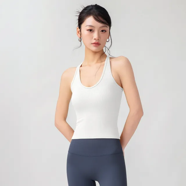 Womens One piece Sports Tank Top For Outdoor Wear Tan - Shop at LoveMi