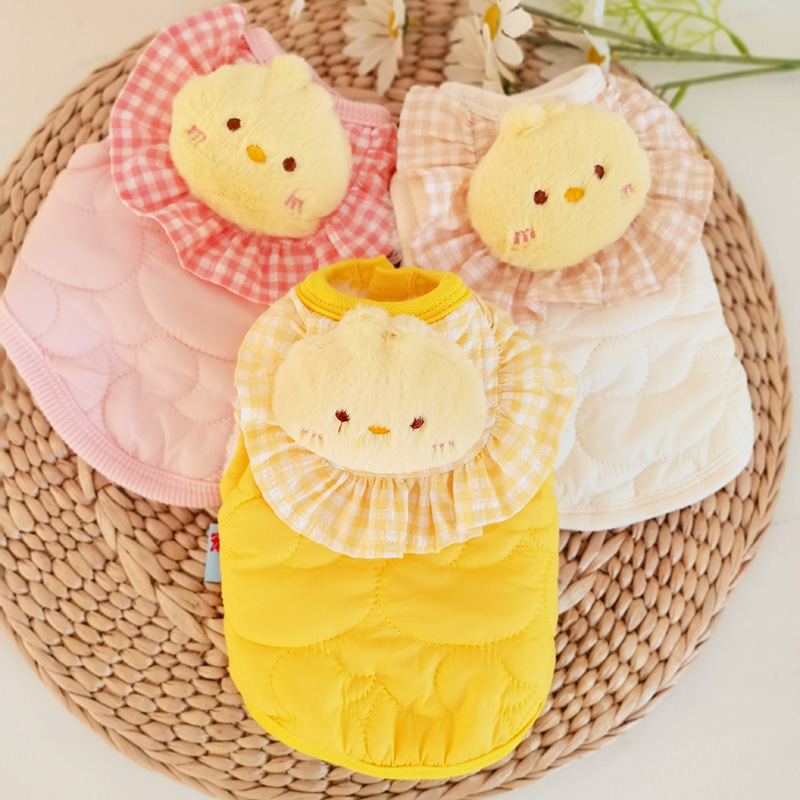 Cat Small Square Towel Little Duck Vest Clothes
