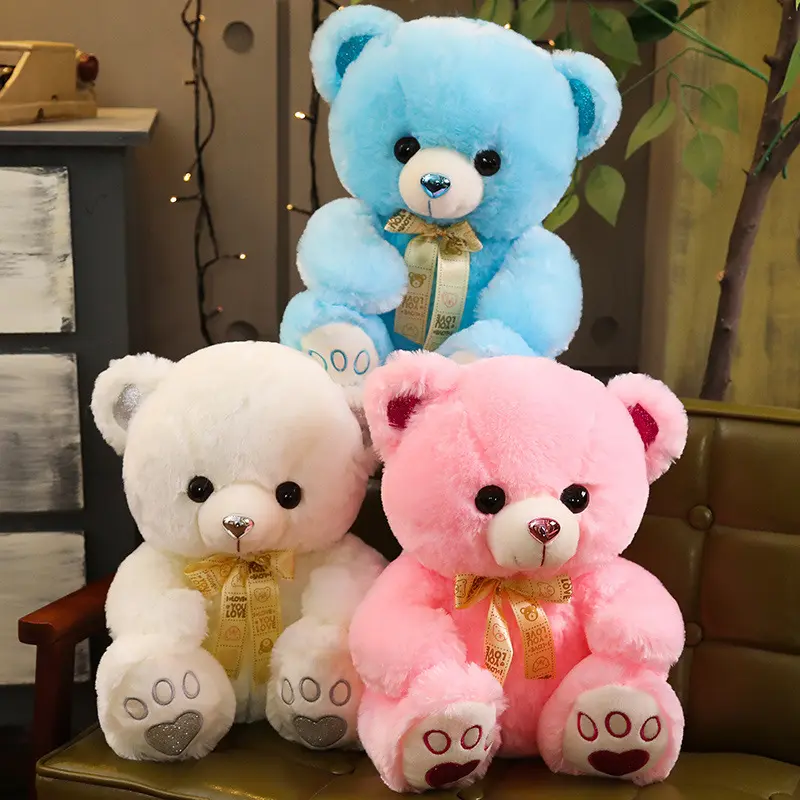 Cute Teddy Bear Doll Plush Toys Girly