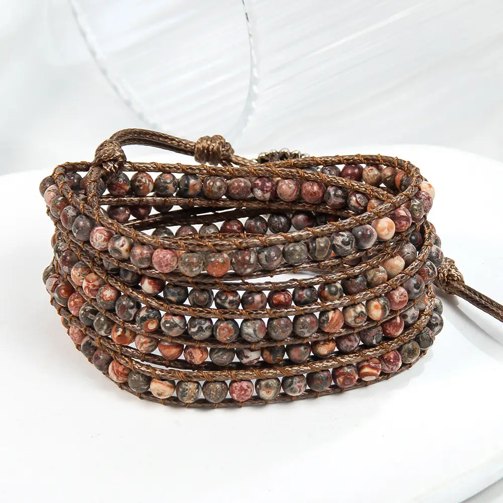 Women's Adjustable 5-row Winding Bracelet