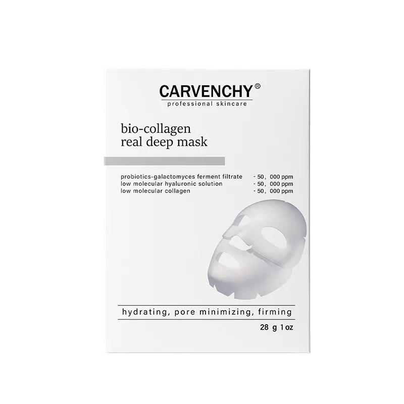 Collagen Anti Wrinkle Facial Mask Anti-Aging Fade Face Fine Line Lift Firm Skin Moisturizing Brighten Skin Care - Collagen Mask 28G 4Pieces