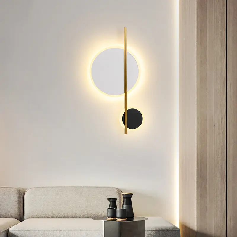 Bedroom Bedside Living Room Background Wall Aisle