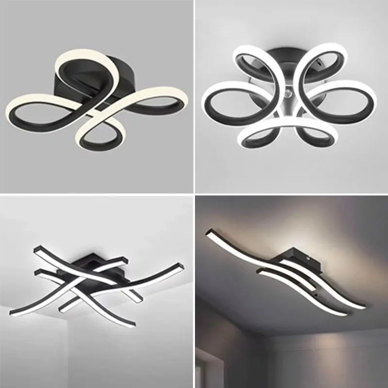 Modern Minimalist LED Ceiling Light Living Room