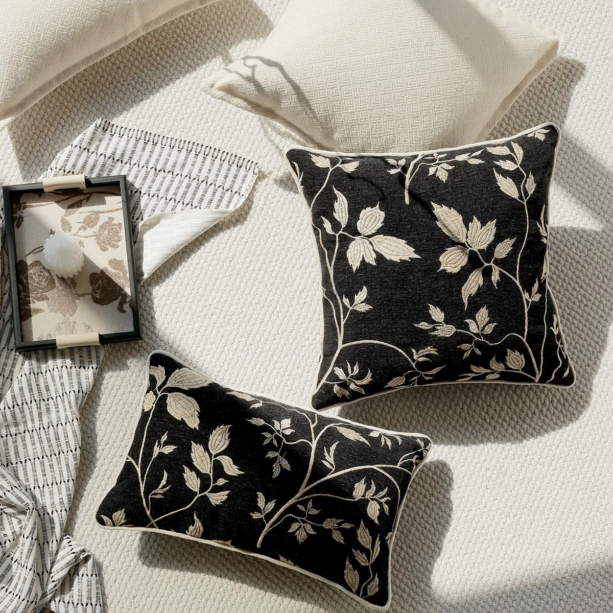 Wabi-Sabi Style Japanese Sofa Cushion Cover