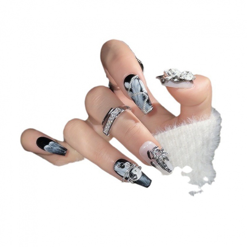 Creative Retro New Chinese-Style Handmade Wearable Nails