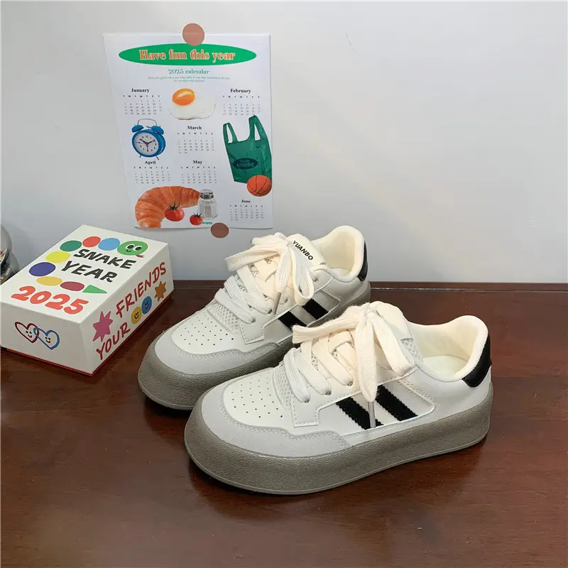 New Trend Canvas Thick-soled All-matching Sneakers