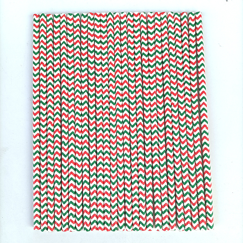 Red Green Wave Pattern