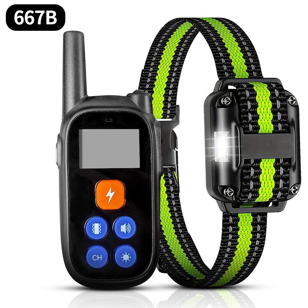 IP67 Waterproof Rating  Intelligent Dog Training Device With Lighting.