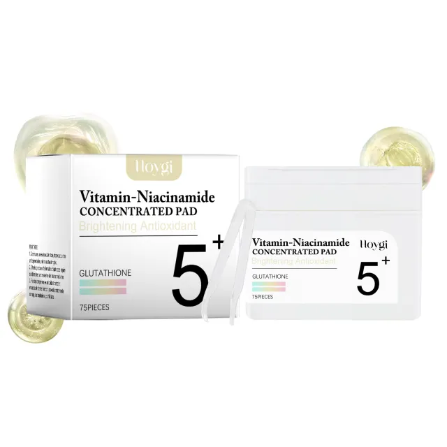 Vitamin Nicotinamide Wet Compress Cotton Cloth Gentle And Clean 75Pieces Plus Tweezers - Shop at LoveMi